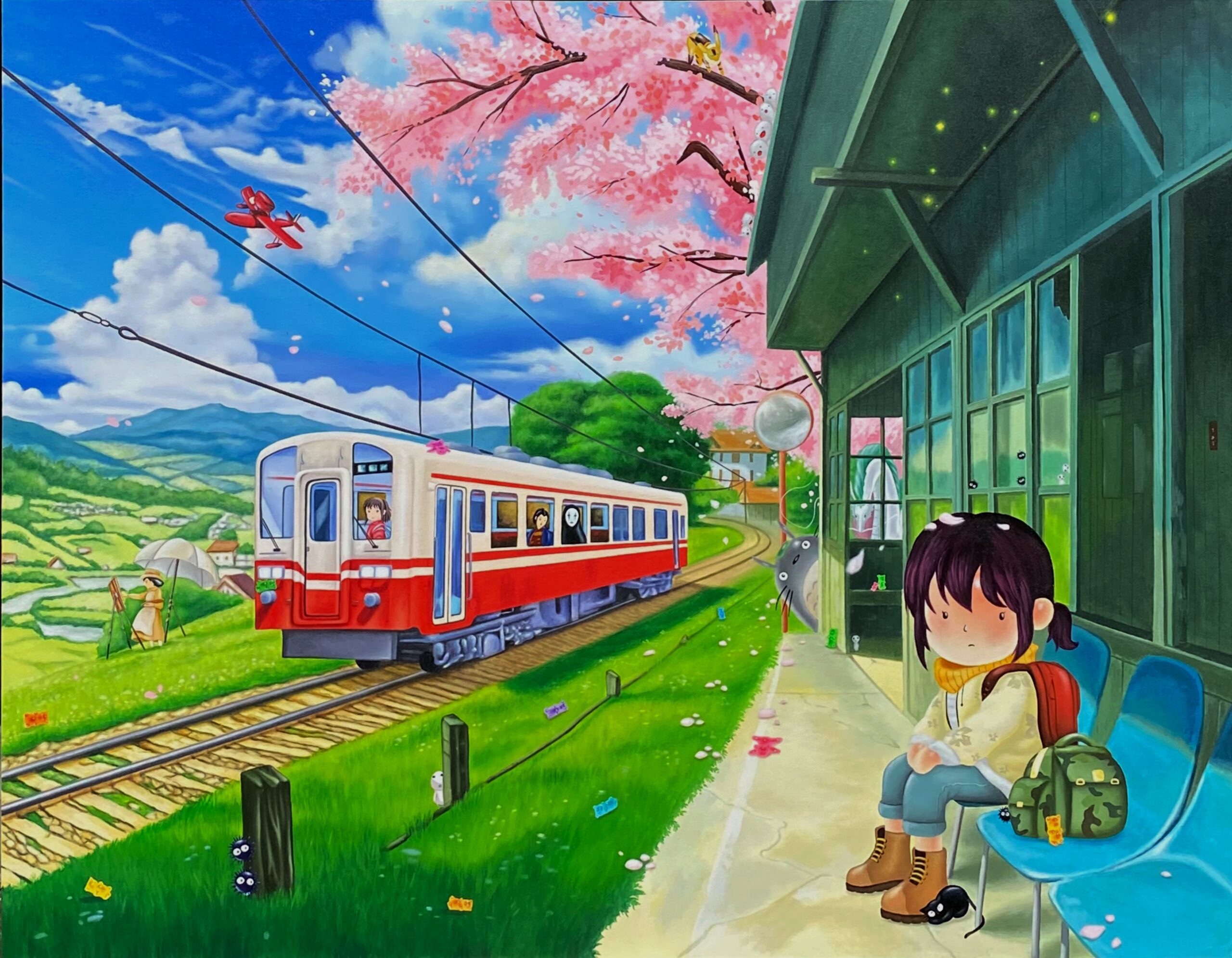 Waiting for Train